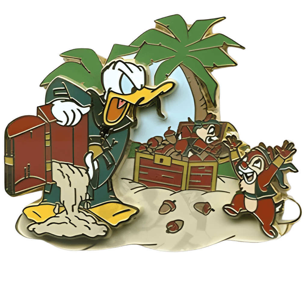 Scavenger Hunt Donald's Treasure Disney pin