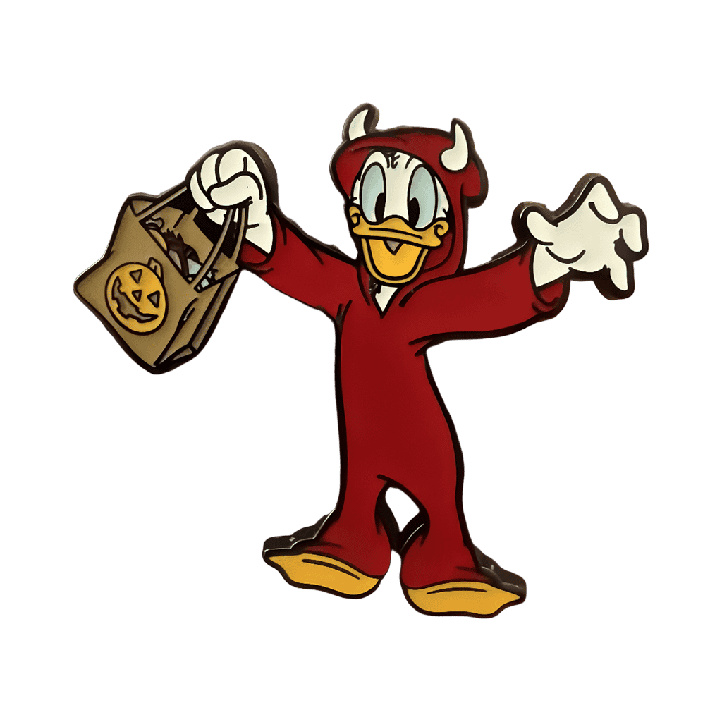 Donald devil trick or treat Disney pin