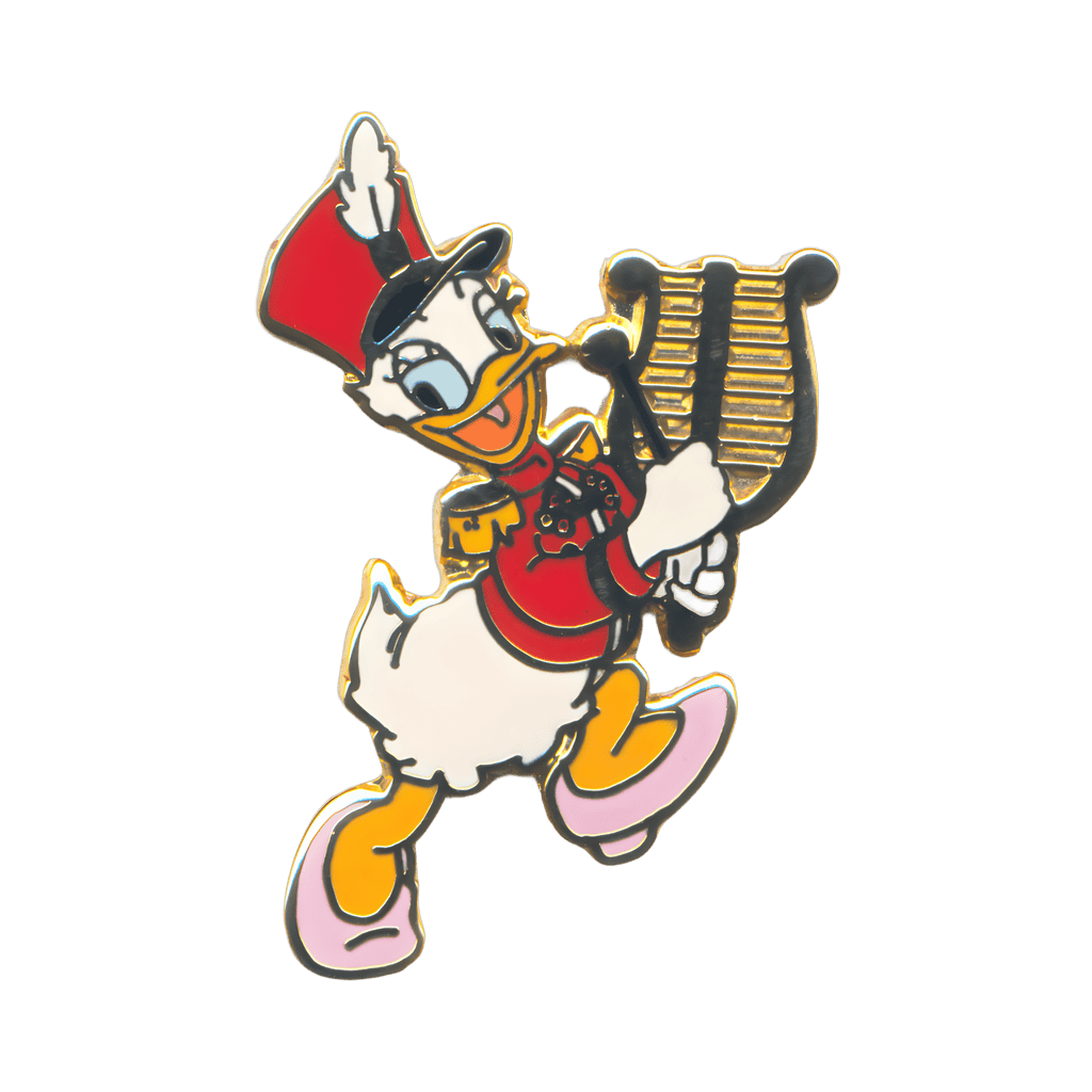 Daisy Playing Bell Lyre Disney pin