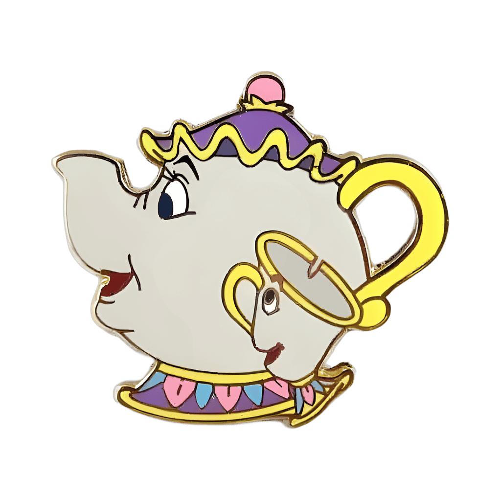 Mrs. Potts and Chip Disney pin