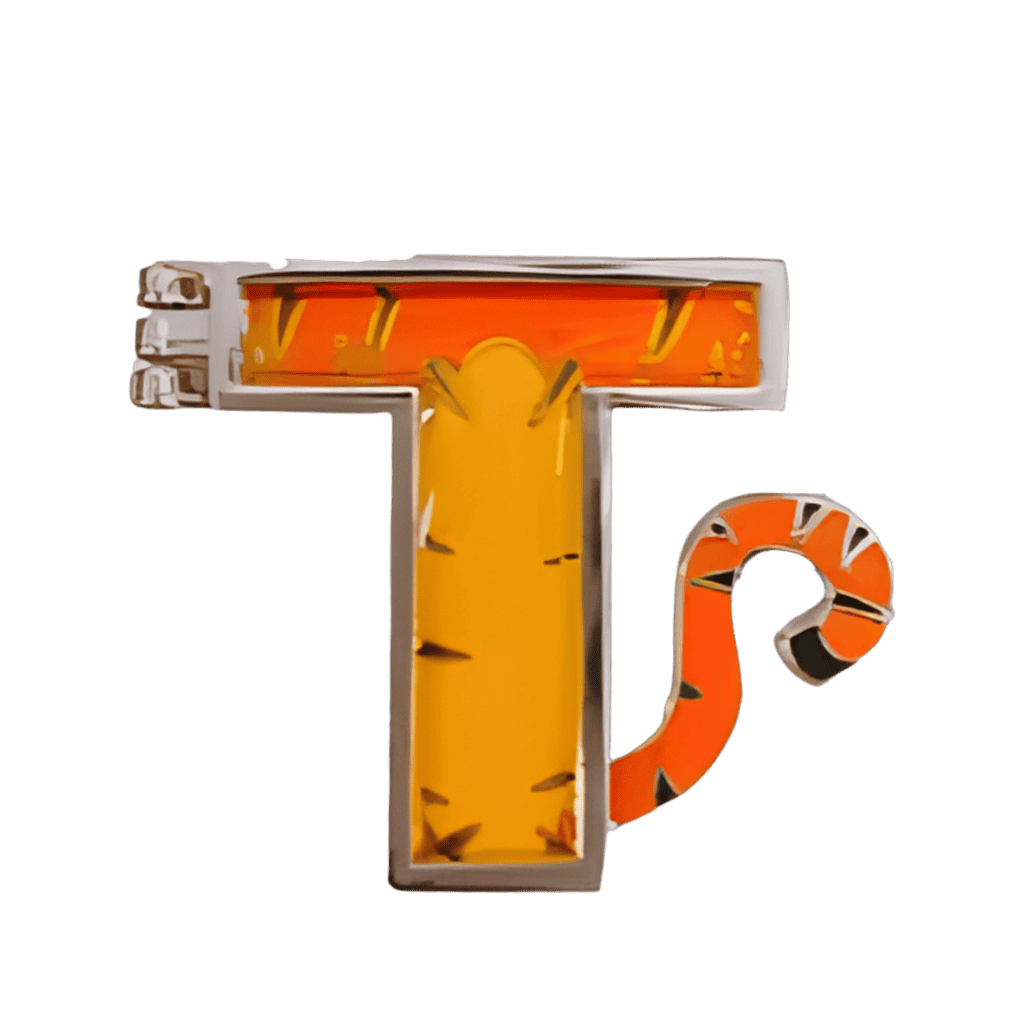 Tigger "T" Disney pin