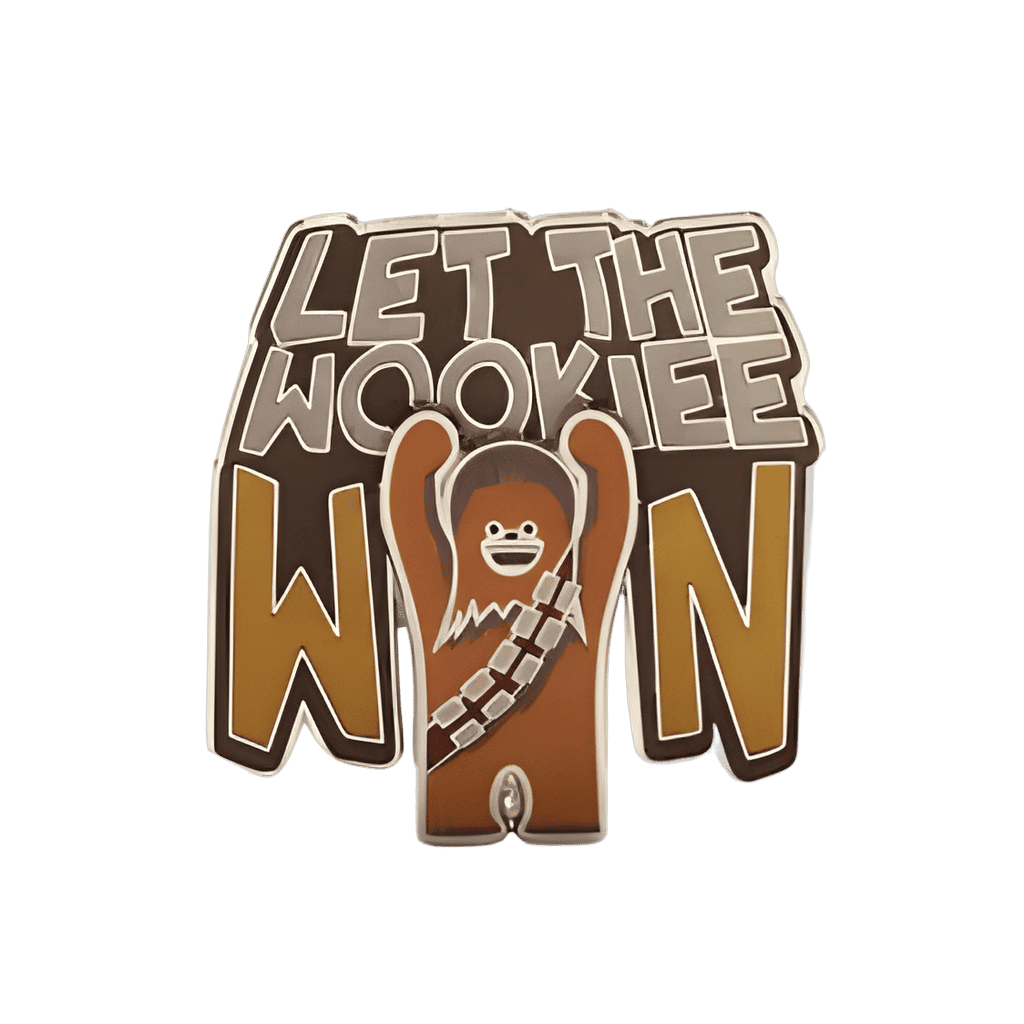 Let the Wookie Win - Chewbacca Disney pin
