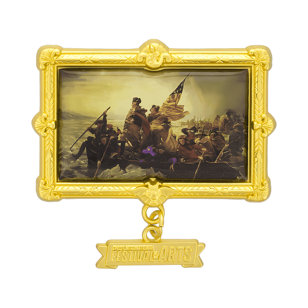 Washington Crossing the Delaware Disney pin