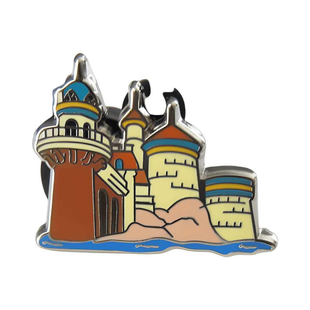 Ariel's Grotto or Prince Eric's Castle? Disney pin