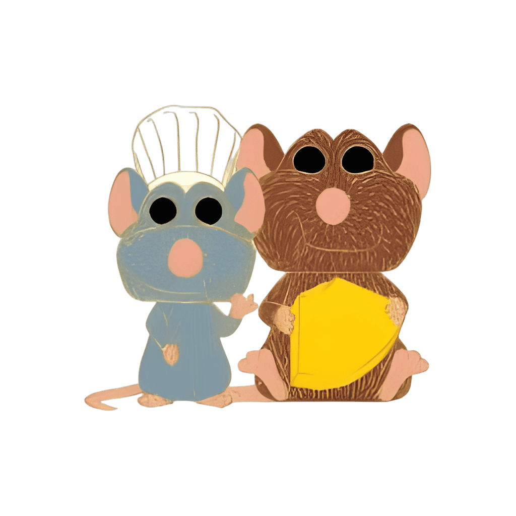 Remy & Emile Disney pin