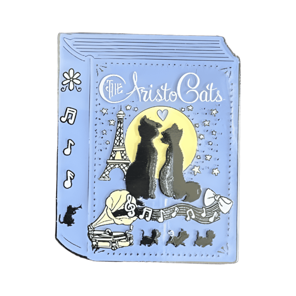 Aristocat book Disney pin