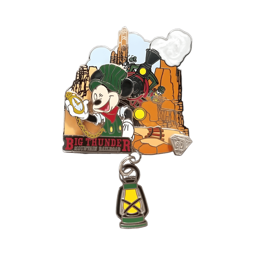 Big Thunder Mountain Railroad Dangle Disney pin