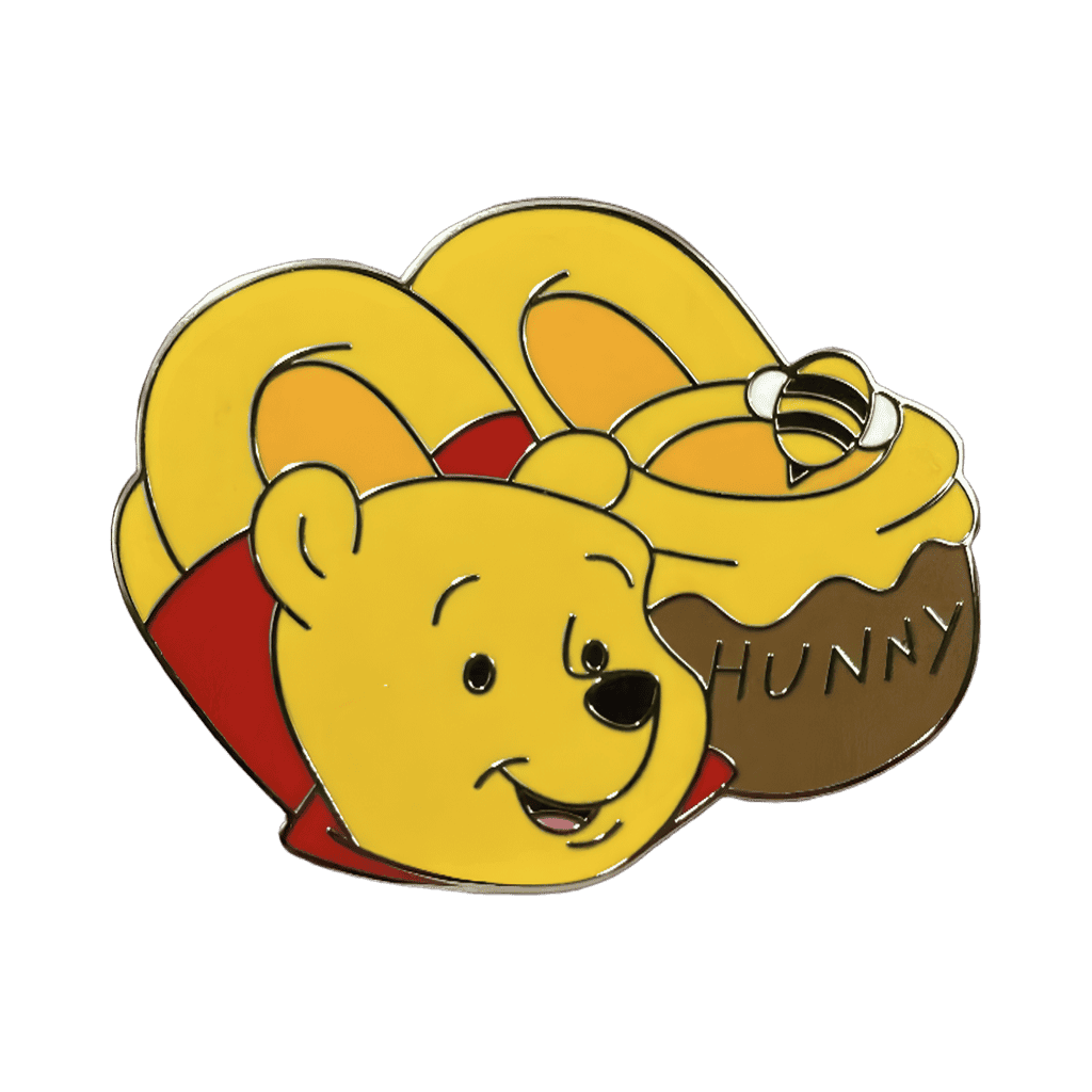 Winnie the Pooh Slippers Disney pin