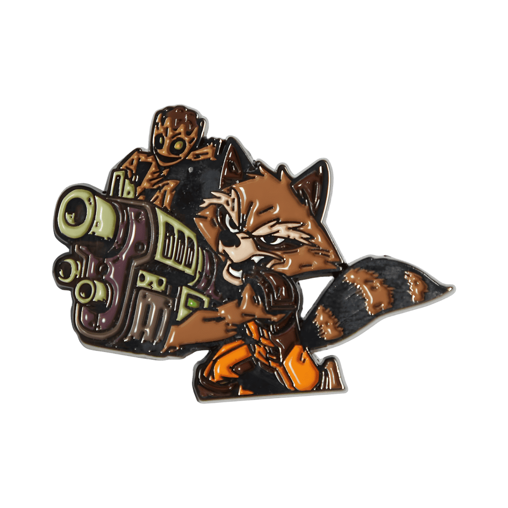 Rocket and Groot Disney pin