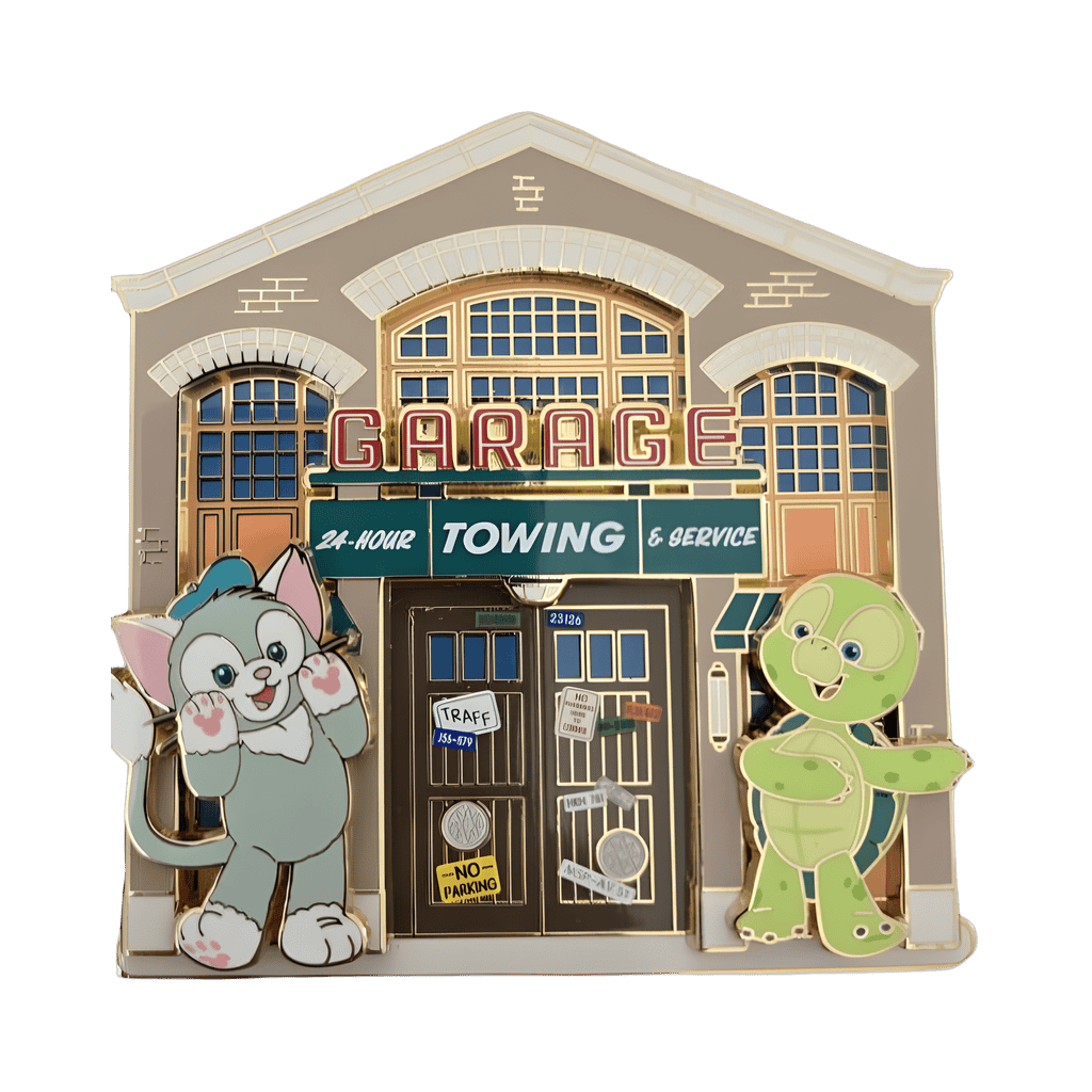 Gelatoni and OluMel Garage Disney pin