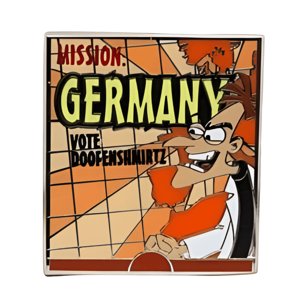 Dr. Doofenshmirtz Germany Disney pin