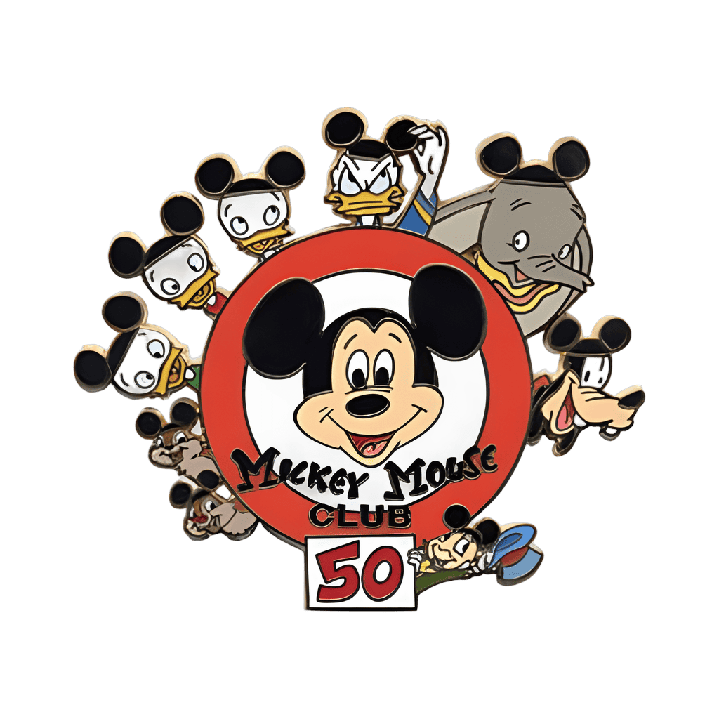 Mickey Mouse Club 50th Anniversary Jumbo Disney pin