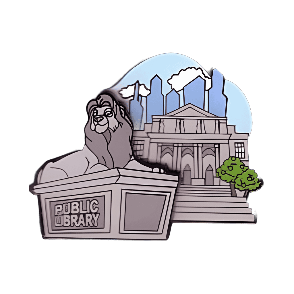 Simba - New York Public Library Disney pin