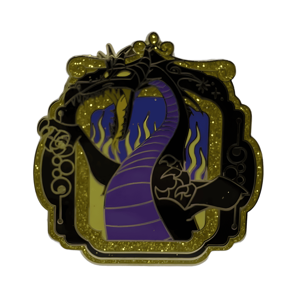 Dragon Maleficent Disney pin