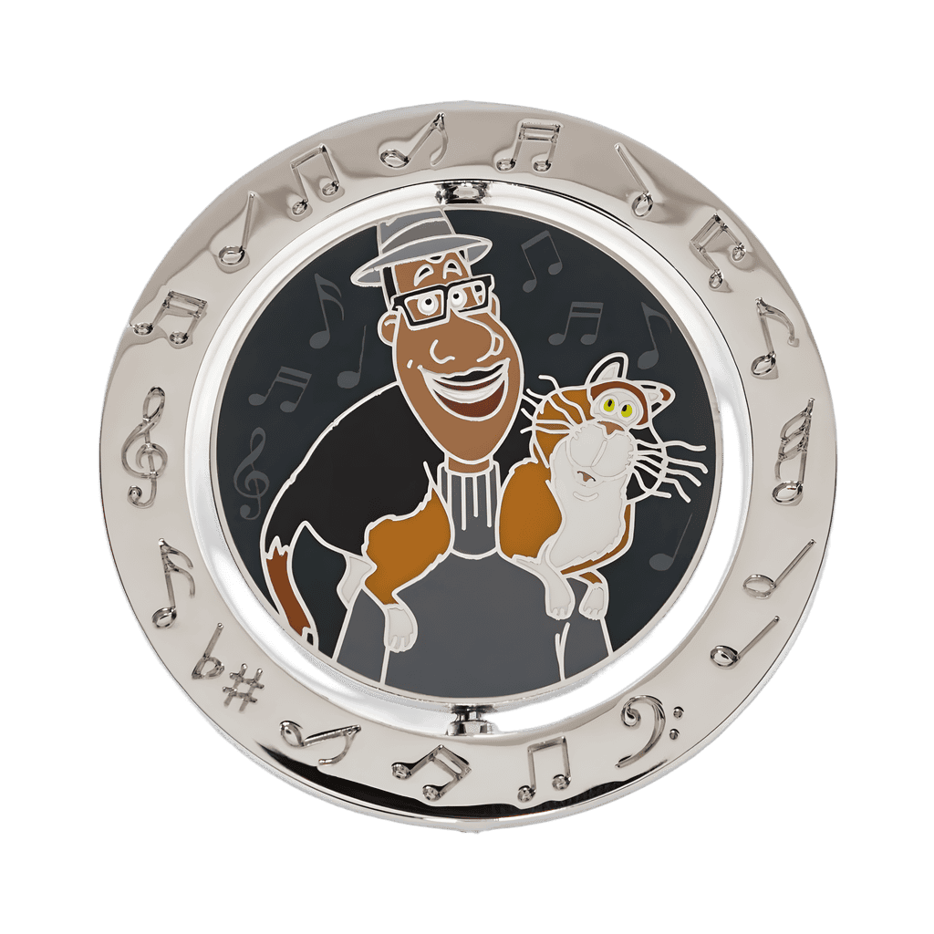 Spinner Joe & Mr. Mittens/Joe & 22 Disney pin