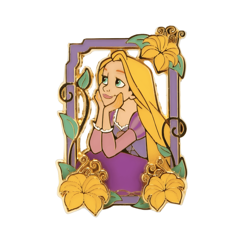 Rapunzel Golden Flower Disney pin