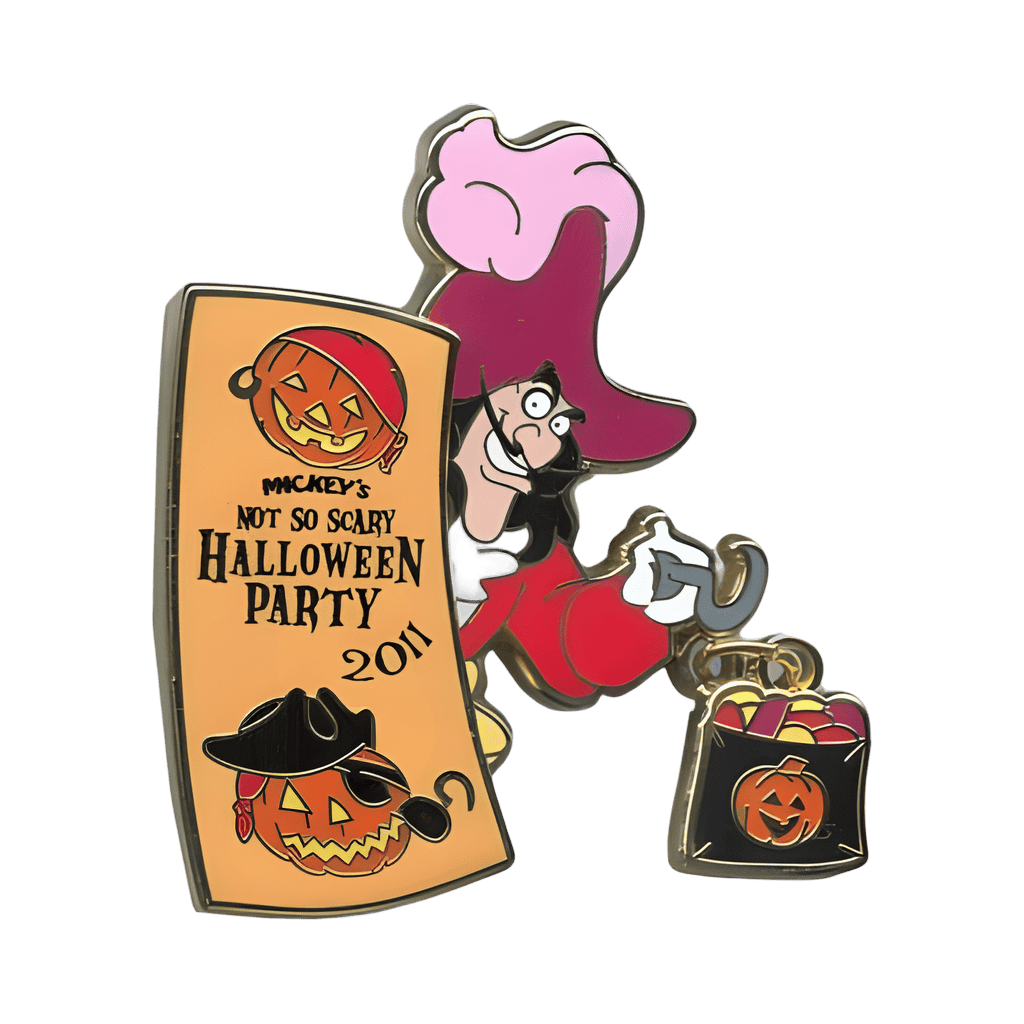 Captain Hook Disney pin
