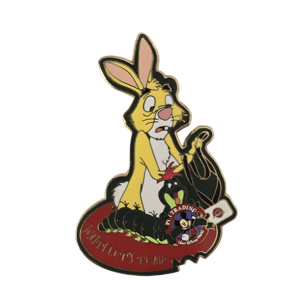 Rabbit Wait Let's Trade Disney pin