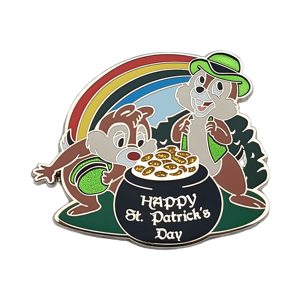 2012 - Chip and Dale with Pot of Gold Disney pin