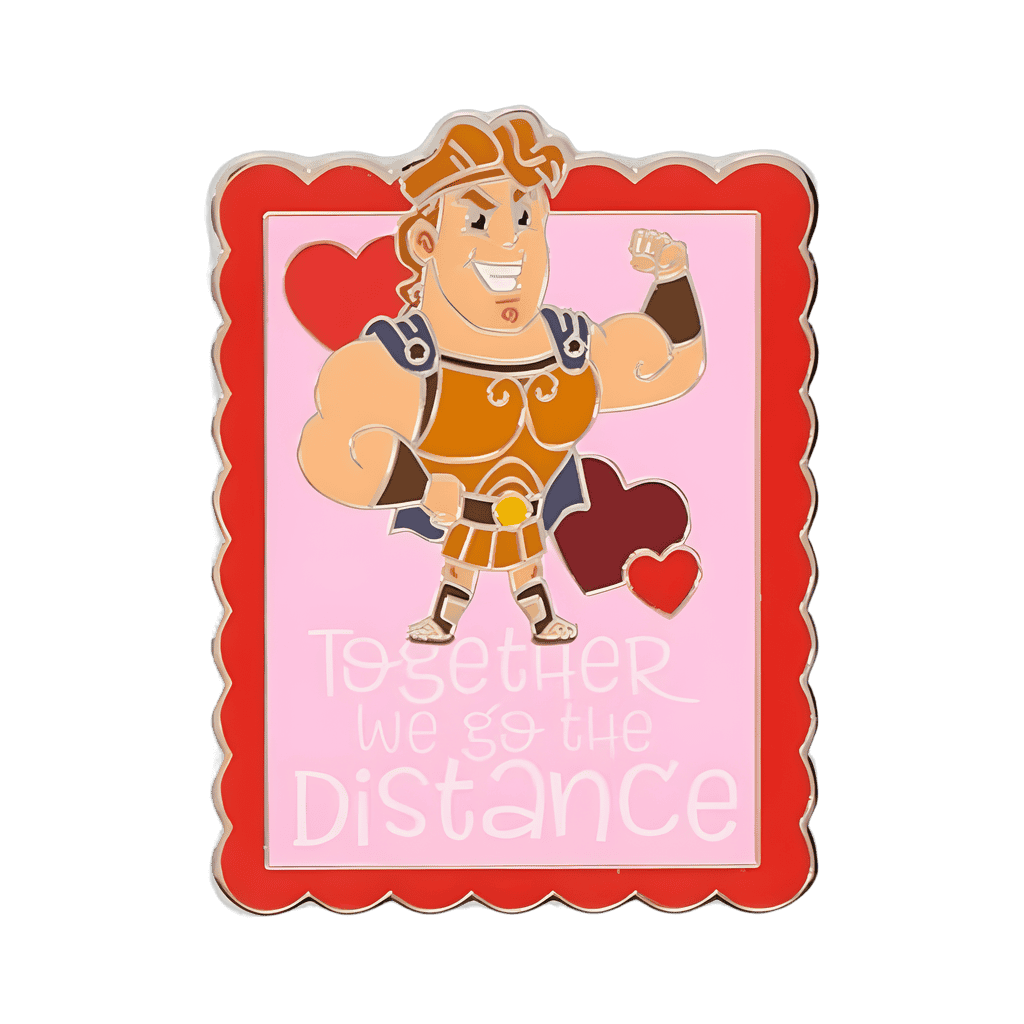 Hercules - Together we go the distance Disney pin