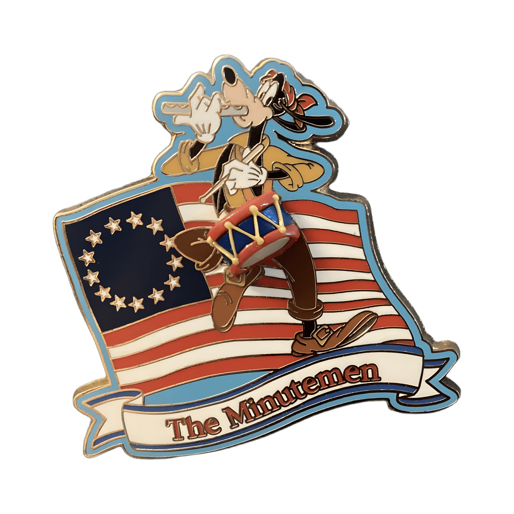 Minuteman Goofy Disney pin