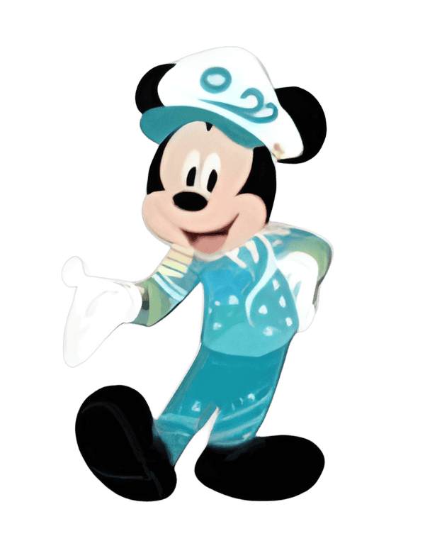 Captain Mickey Mouse Disney pin