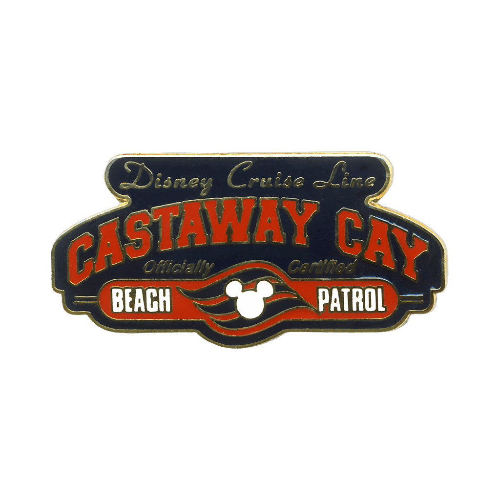 Castaway Cay Beach Patrol Disney pin
