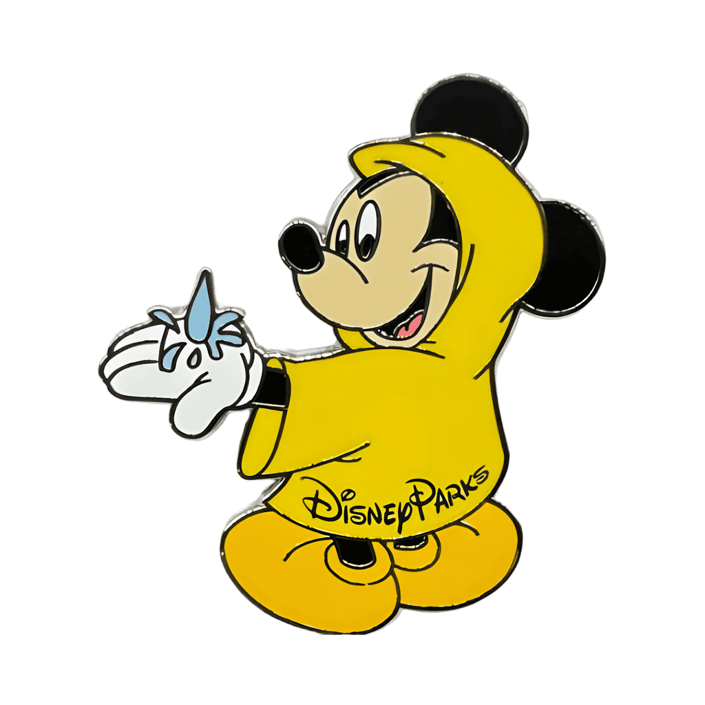 Poncho Mickey Mouse Disney pin