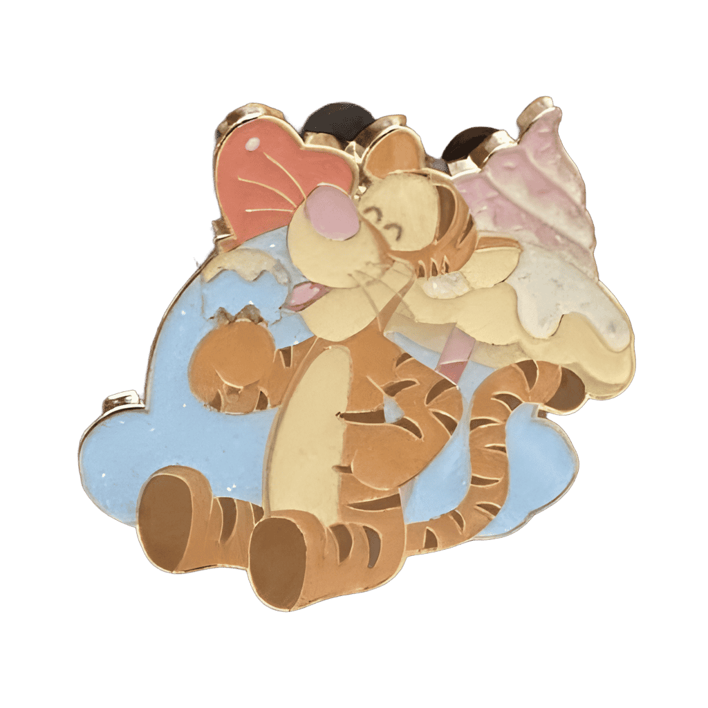 Tigger Eating Ice Cream Disney pin
