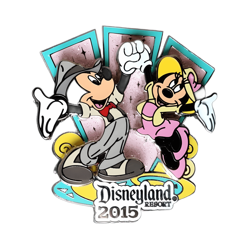 1950's Dancing Mickey and Minnie Disney pin