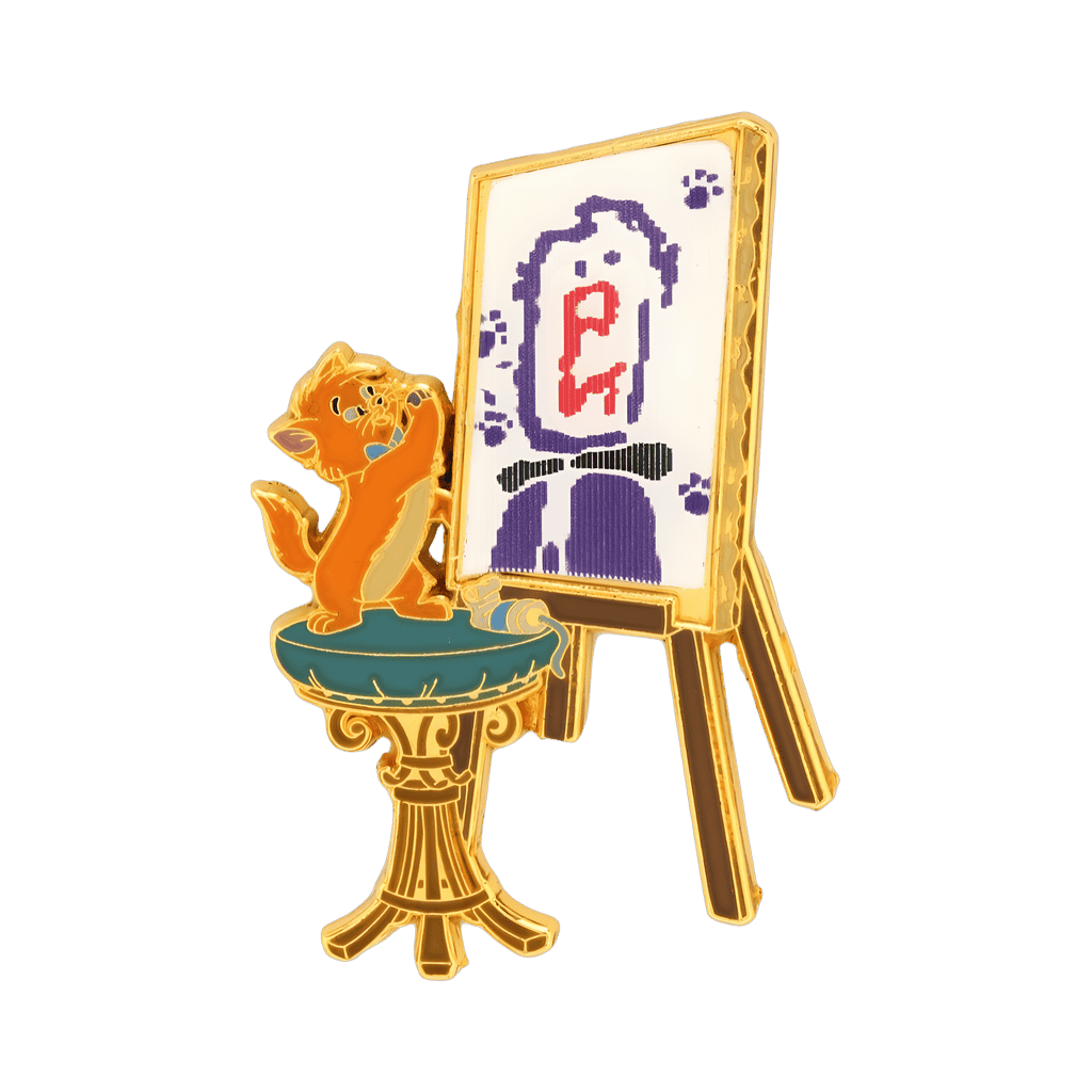 Toulouse Painting on Easel Disney pin