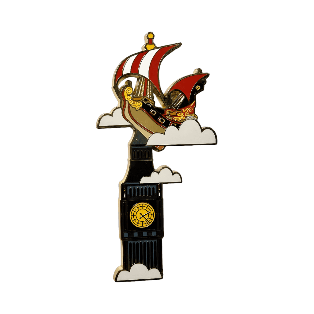 "L" Peter Pan's Flight Disney pin