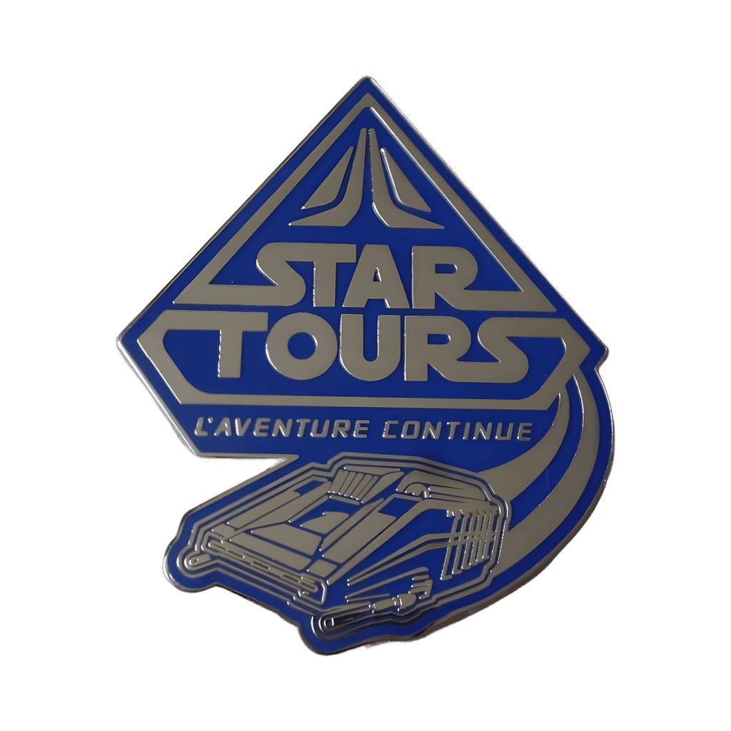Star Tours L'Aventure Continue Disney pin