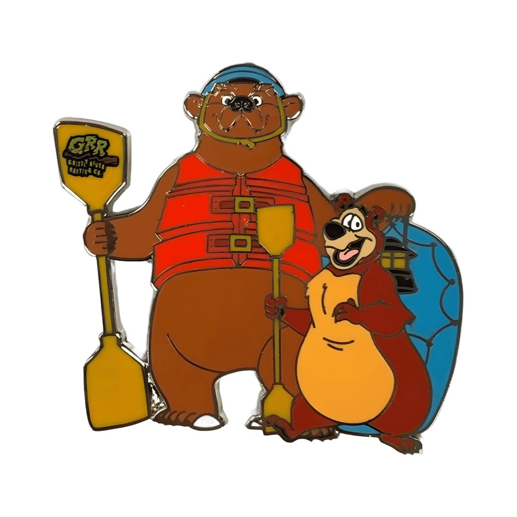 Humphrey and Bear Statue Disney pin