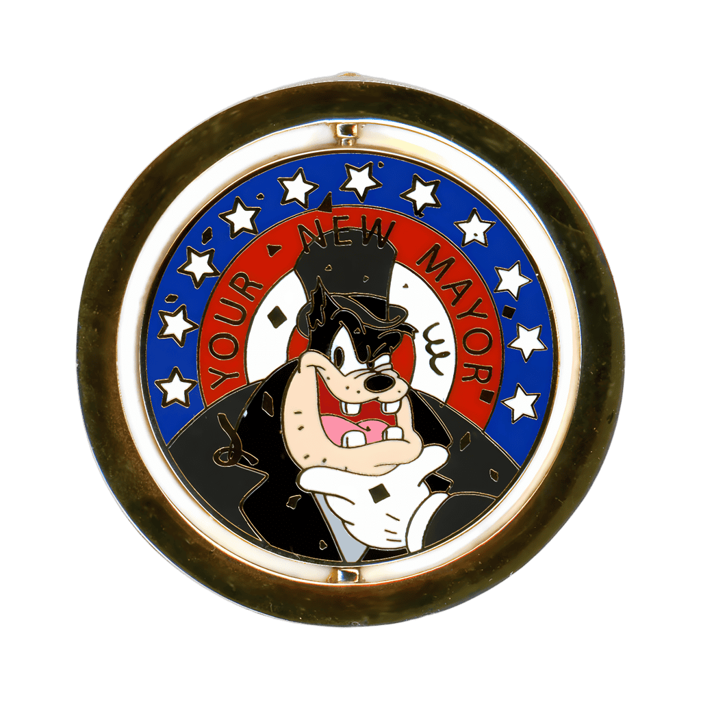 Your New Mayor Spinner Disney pin