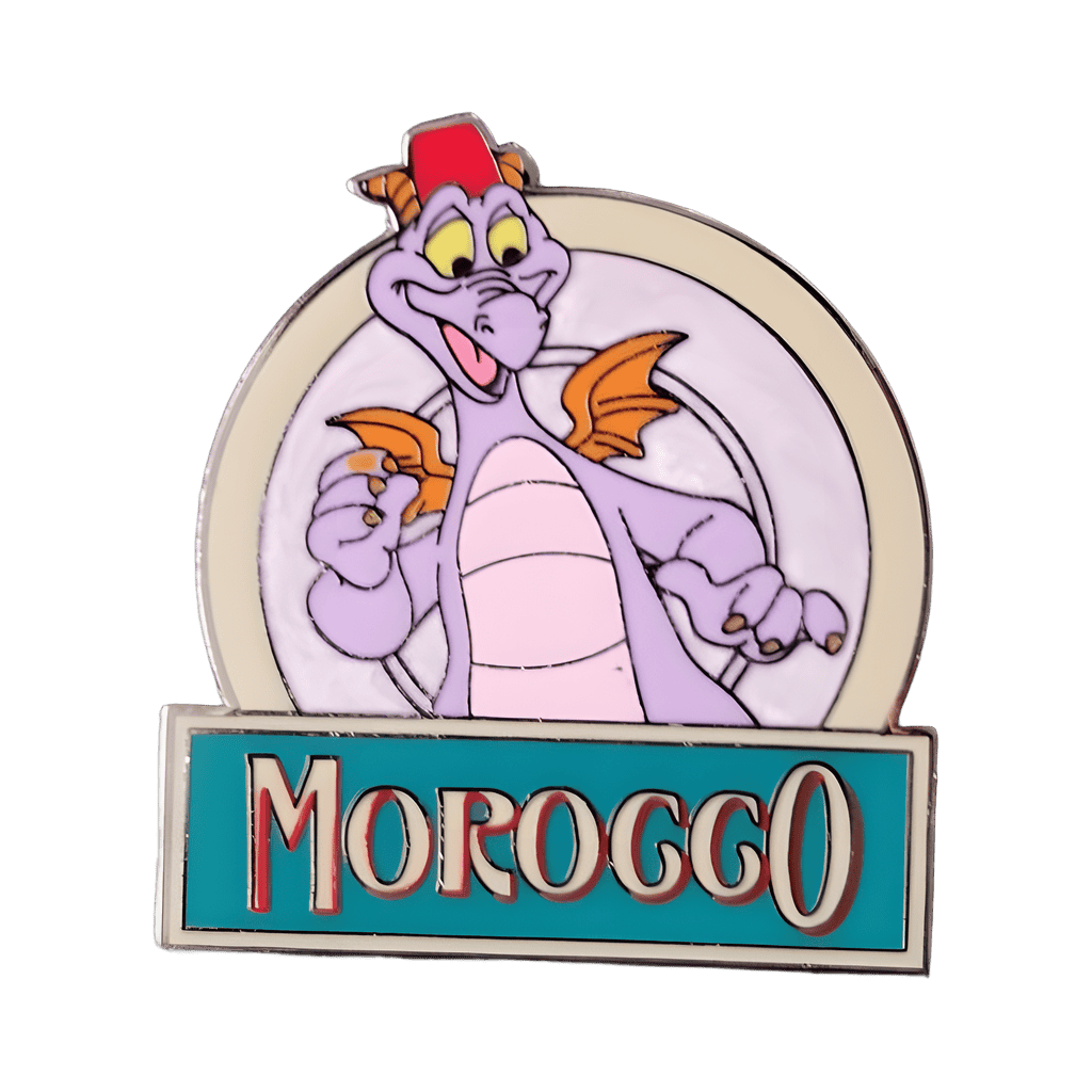 Country Food Marquees - Figment Morocco Disney pin