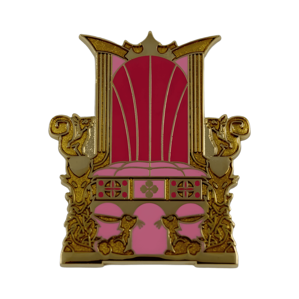 Aurora Throne CHASER Disney pin