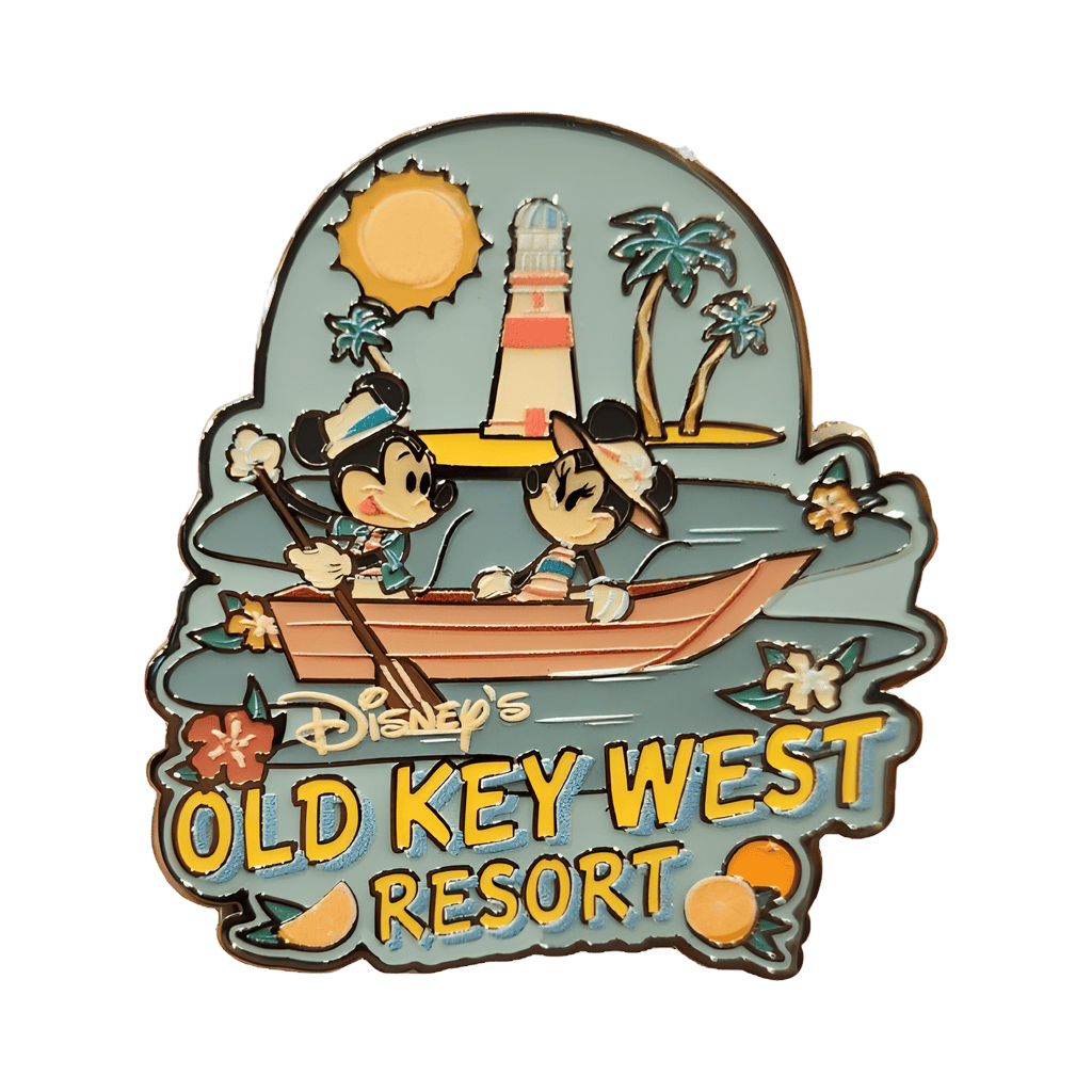 Mickey and Minnie on Boat by Lighthouse Disney pin