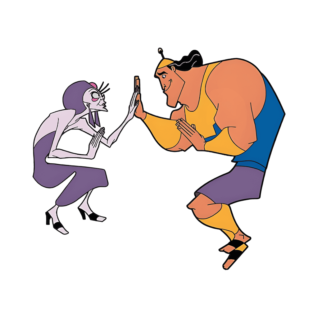 Yzma & Kronk Jumping Disney pin