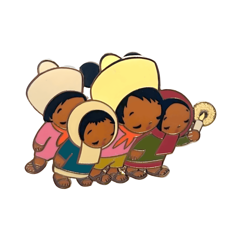 Days 13 Through 16 Pin Set - Mary Blair Las Posadas Children Disney pin