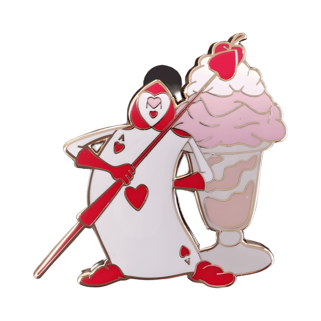 Ace of Hearts Guard Disney pin