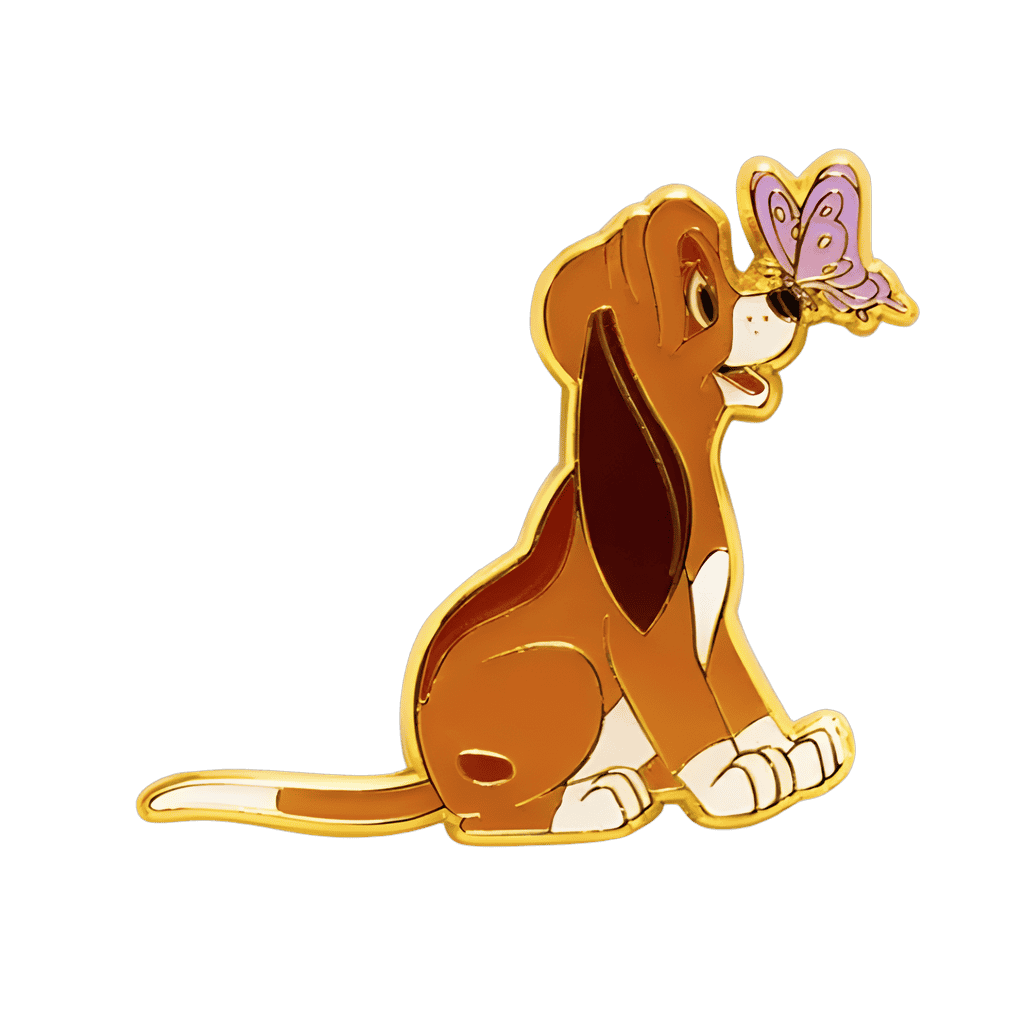 Copper Disney pin