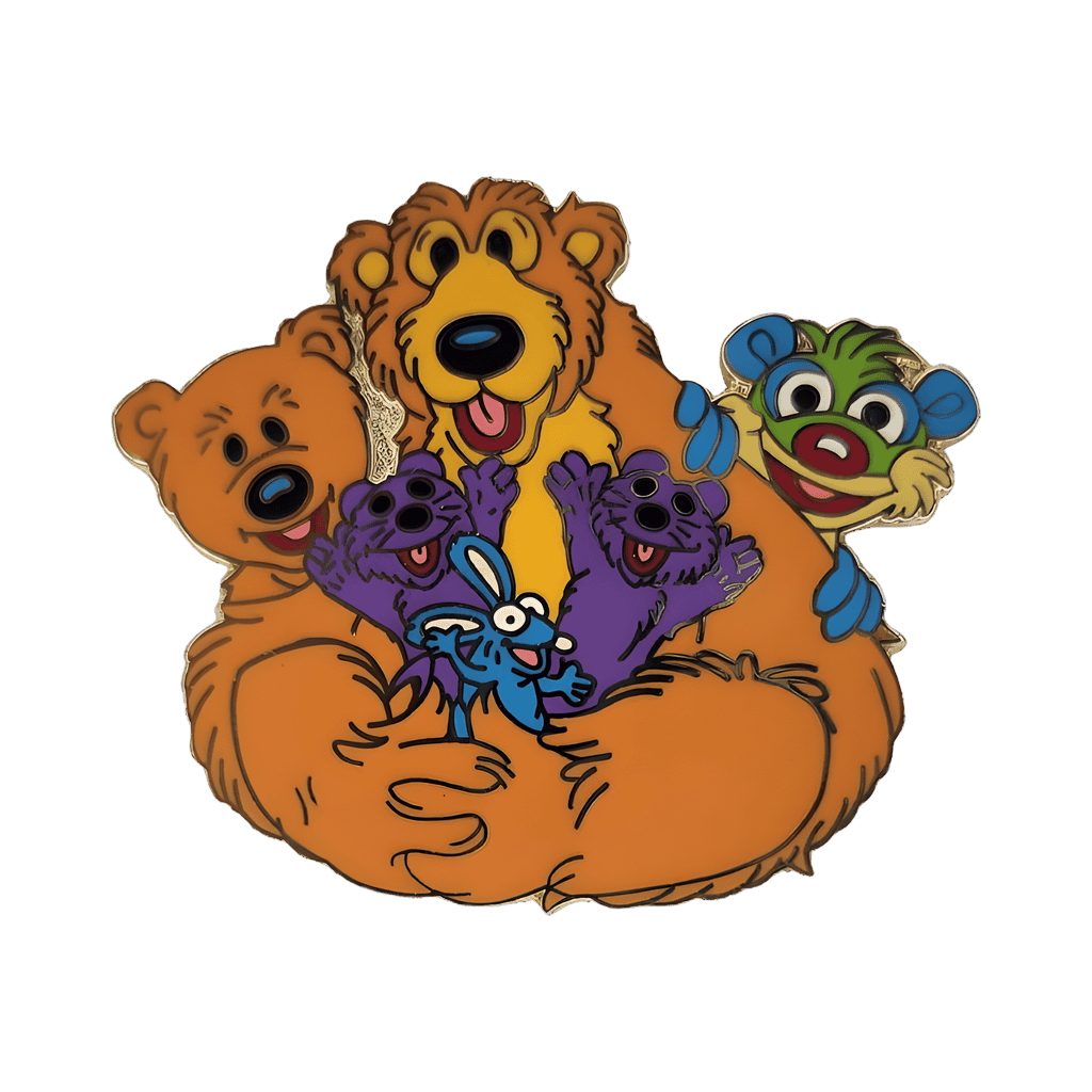 Bear with Treelo, Ojo, Tutter, Pip and Pop Disney pin