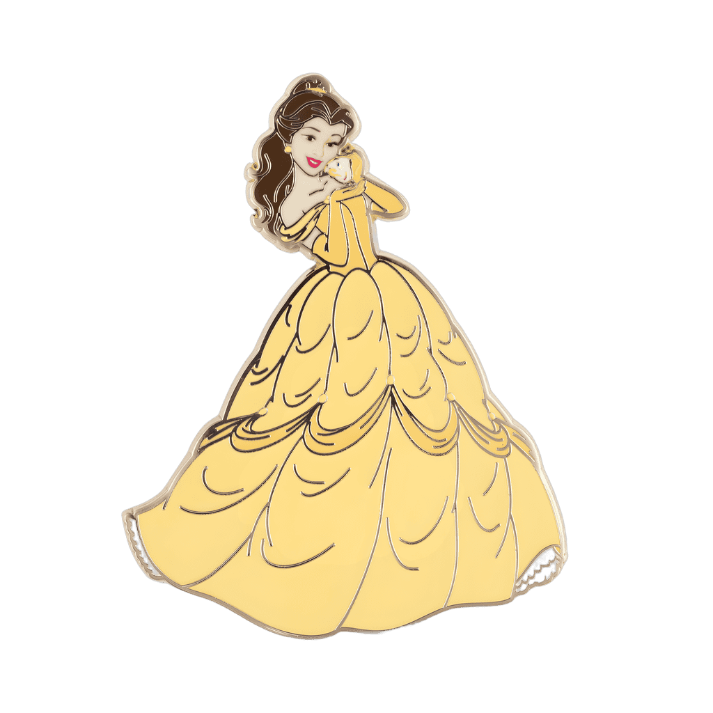 Belle with Chip Disney pin