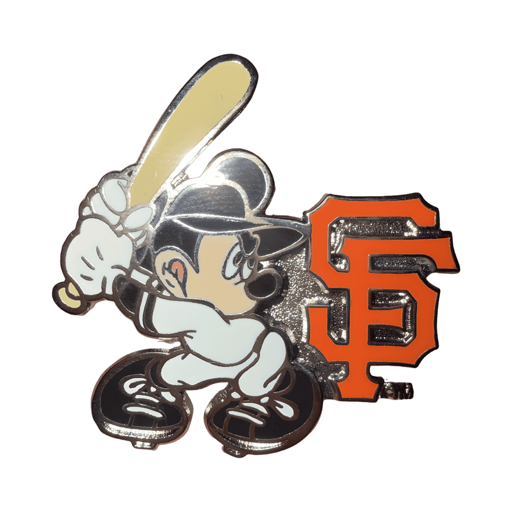Mickey at Bat - SF Giants Disney pin