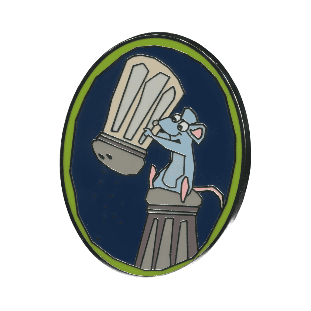 Remy with Salt Disney pin