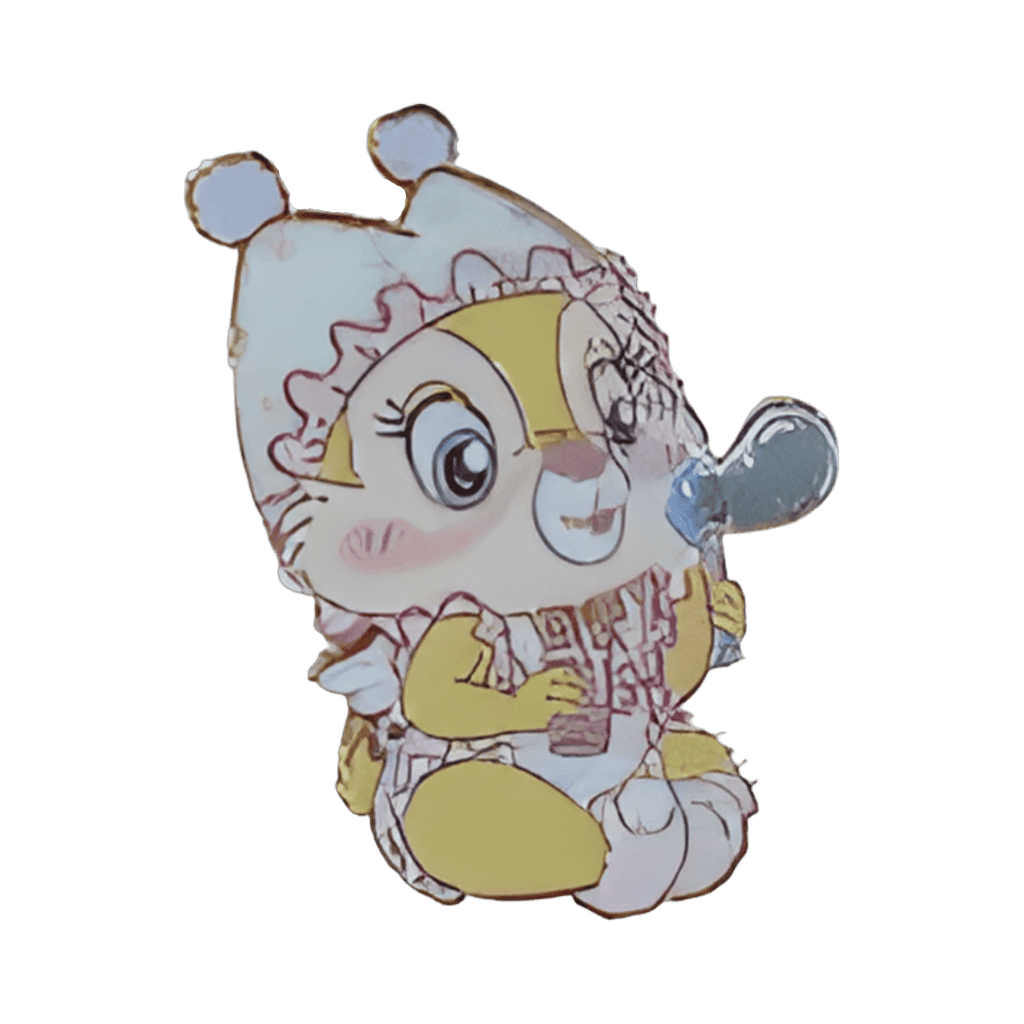Clarice Blowing Bubbles Disney pin