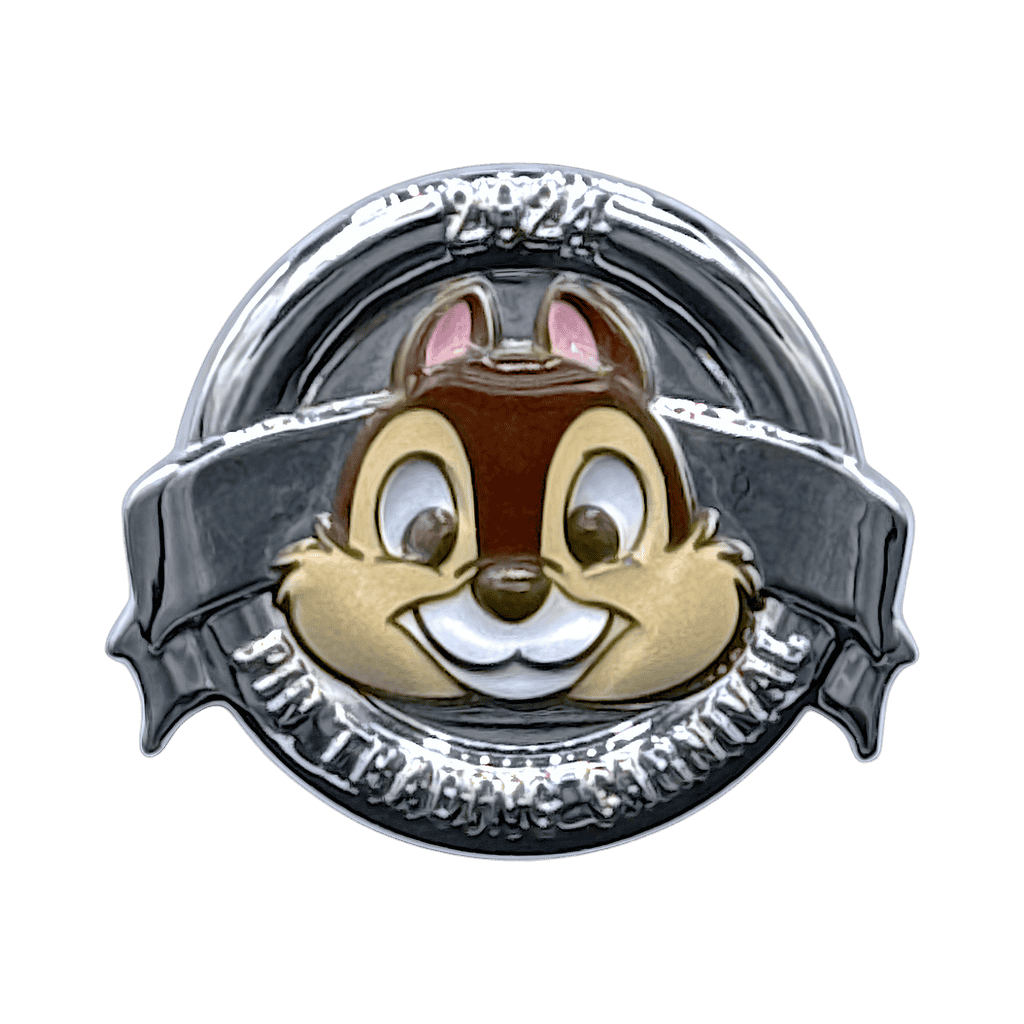 Chip (Silver) Disney pin