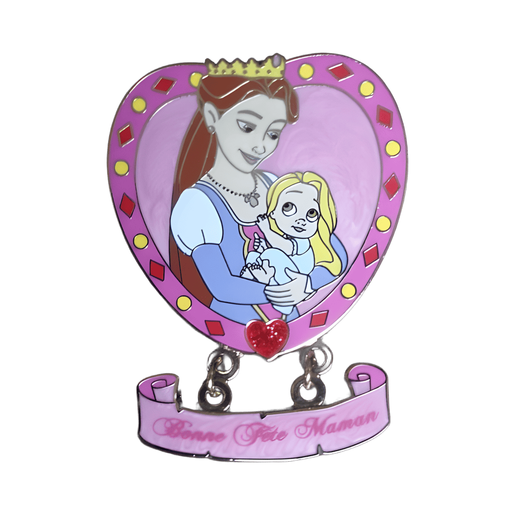Bonne Fête Maman - 2014 - Arianna and Rapunzel Disney pin
