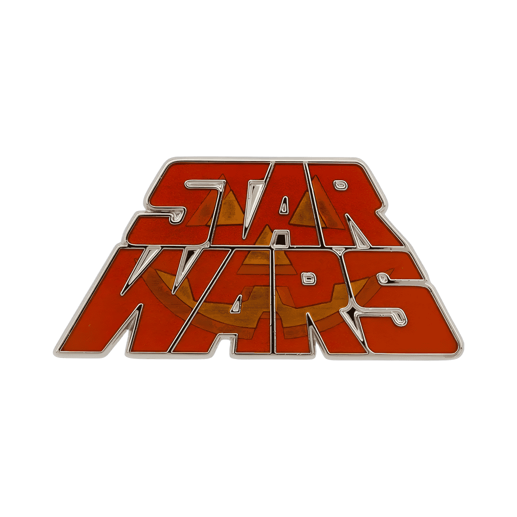 Jack-O-Lantern Star Wars Logo Disney pin